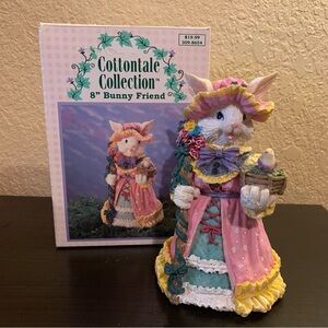 Vintage cottontail collection decorative Easter bunny figure